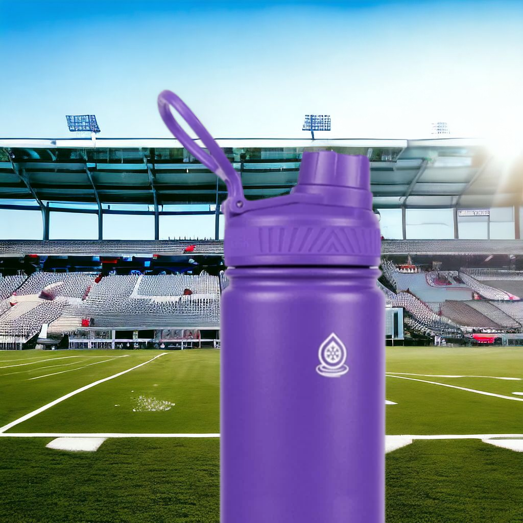 Purple Thermos Bottle